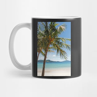 Palm Trees on the Beach Mug